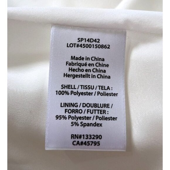 NWT Revolve RACHEL ZOE Leigh Soft White Cut Out Sleeveless Mini Dress Size 6 - Picture 4 of 8